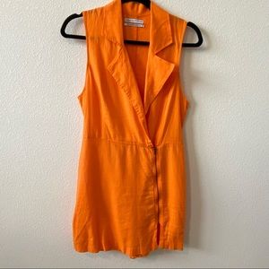URBAN OUTFITTERS Orange romper